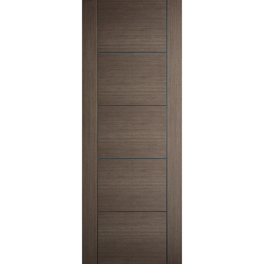 Vancouver 5P Pre-Finished Chocolate Grey Fire Door