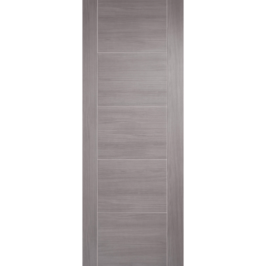 Vancouver Laminate Pre-finished Light Grey Laminate Fire Door