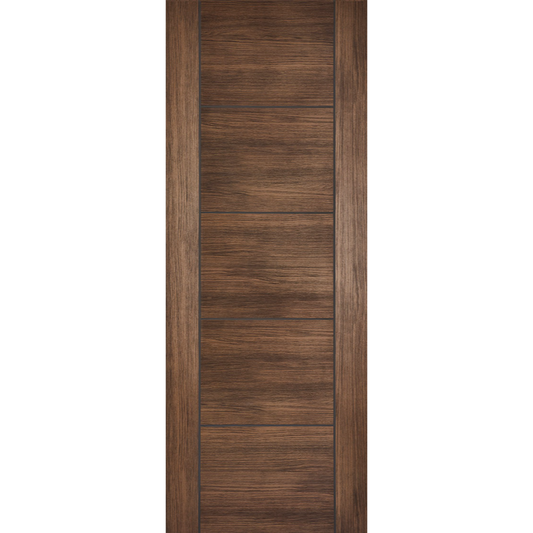 Vancouver Laminate Pre-finished Walnut Laminate Fire Door