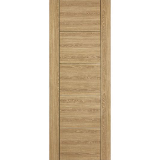 Vancouver Laminated Pre-finished Laminate Oak Fire Door