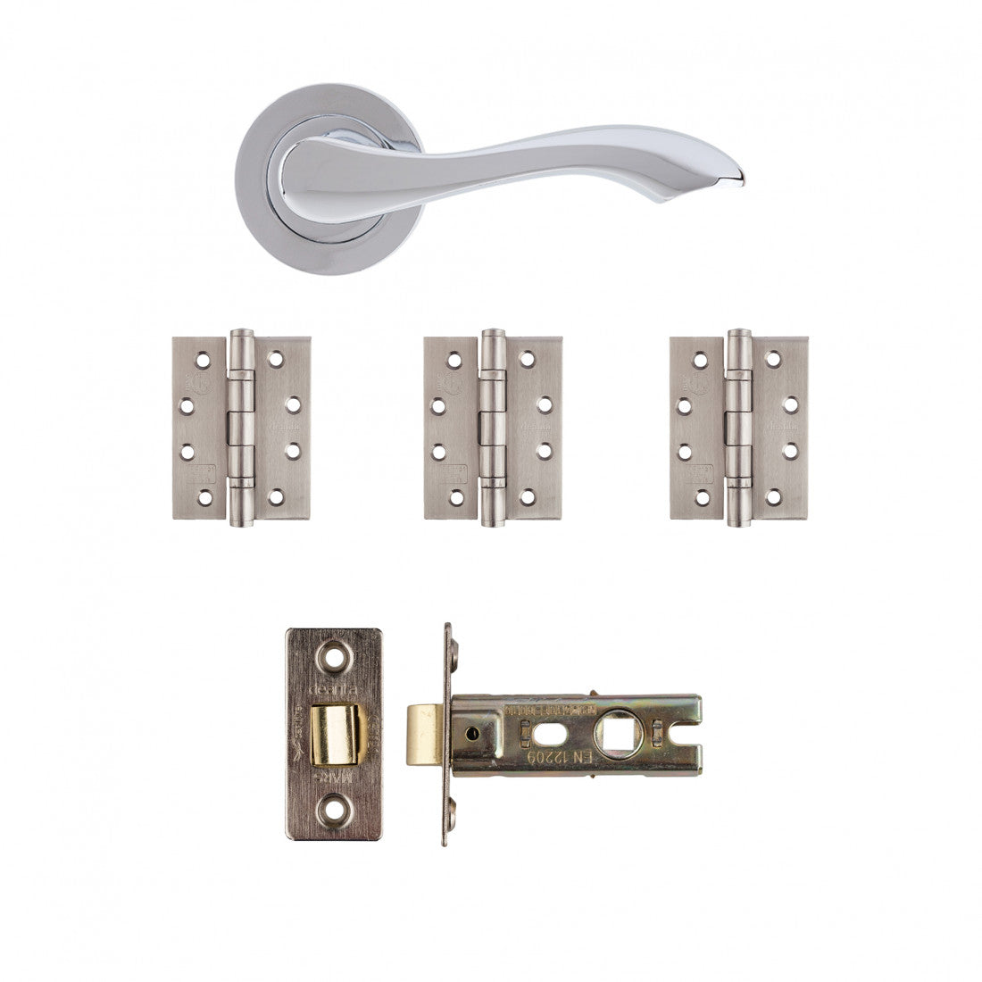 Veritas Latch Kit Polished Chrome Finish
