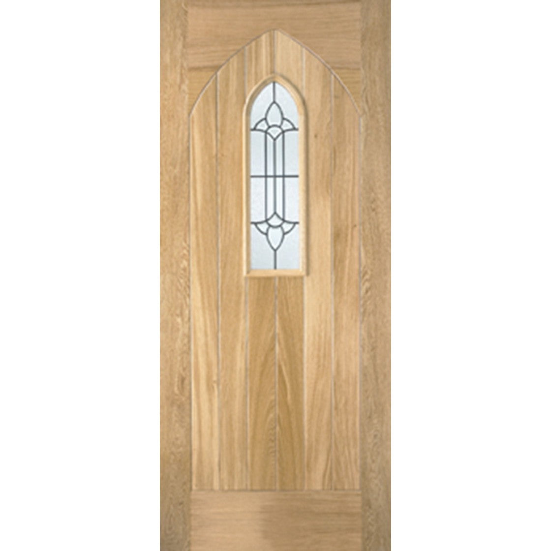 Westminster Unfinished Oak External Door