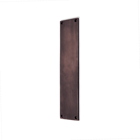 Victorian Finger Plate 275mm Aged Bronze