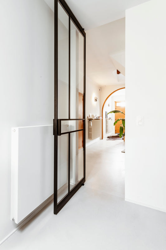 Bespoke OTIF Steel Pivot Door