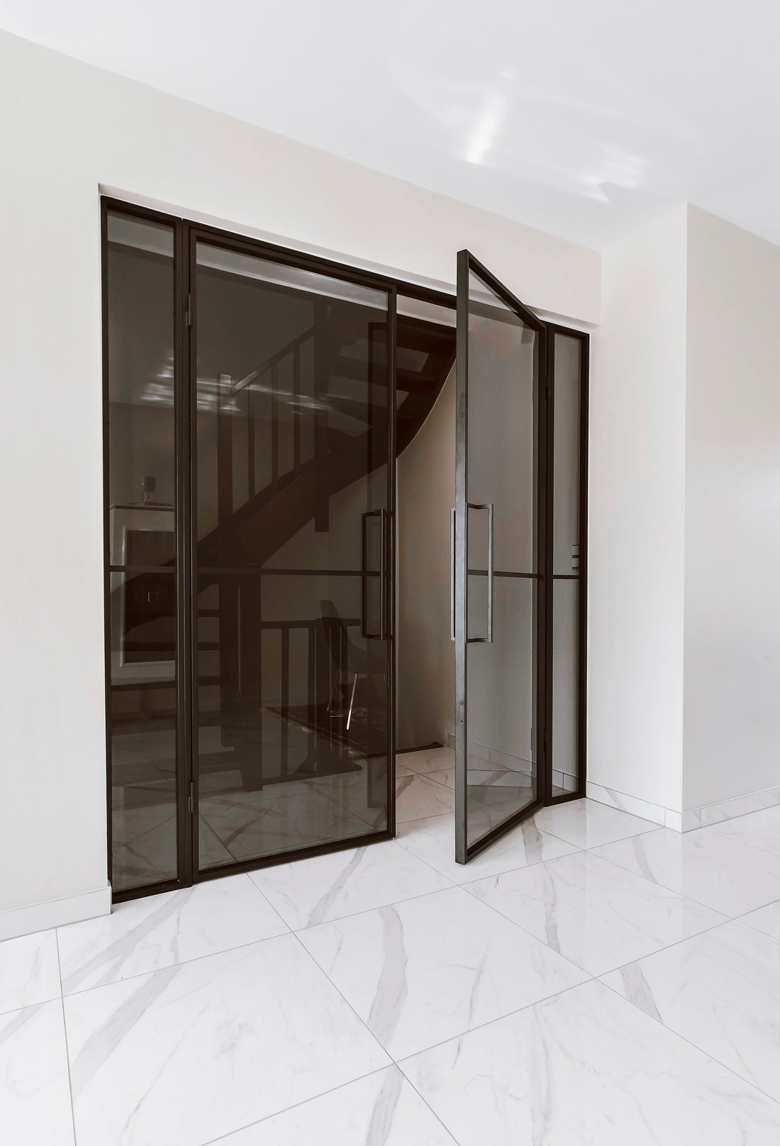 Tinted Steel Door