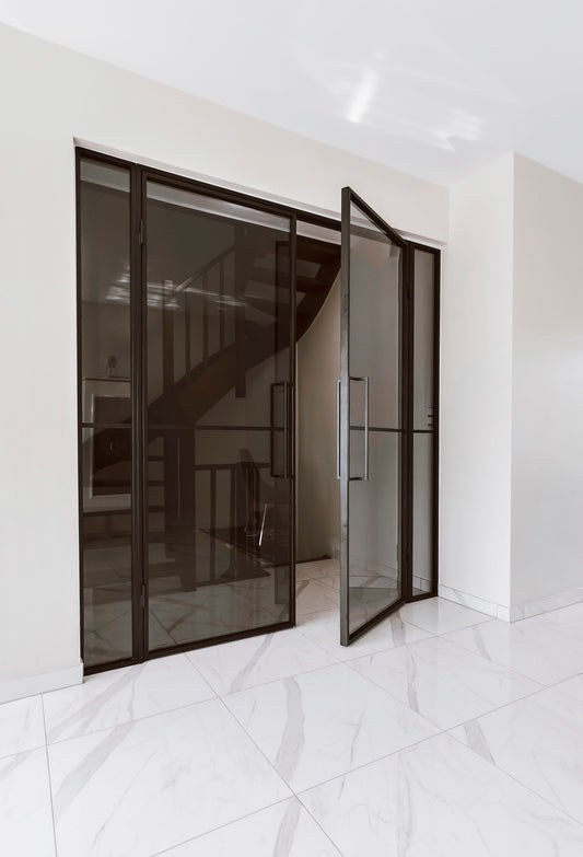 Tinted Steel Door