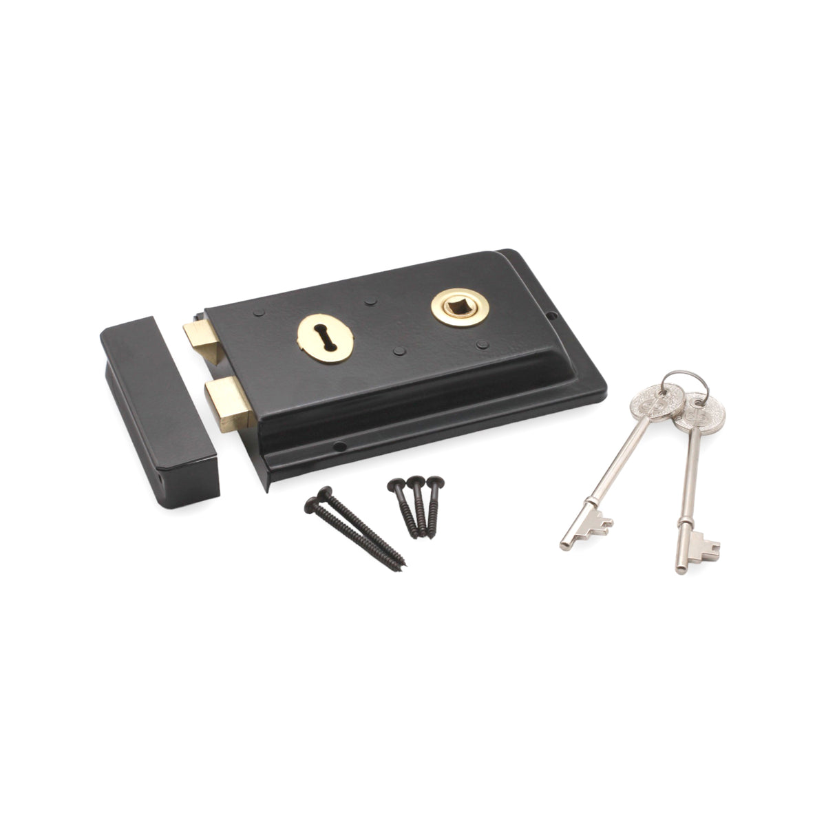 Iron Rim Lock - Fluted EXB Black