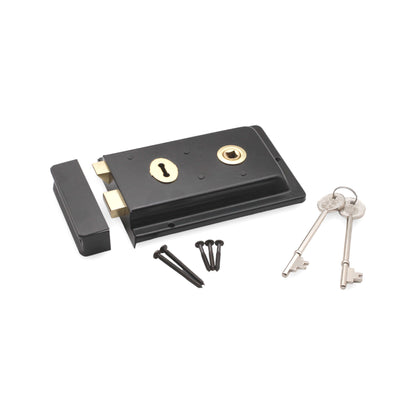 Iron Rim Lock - Fluted EXB Black