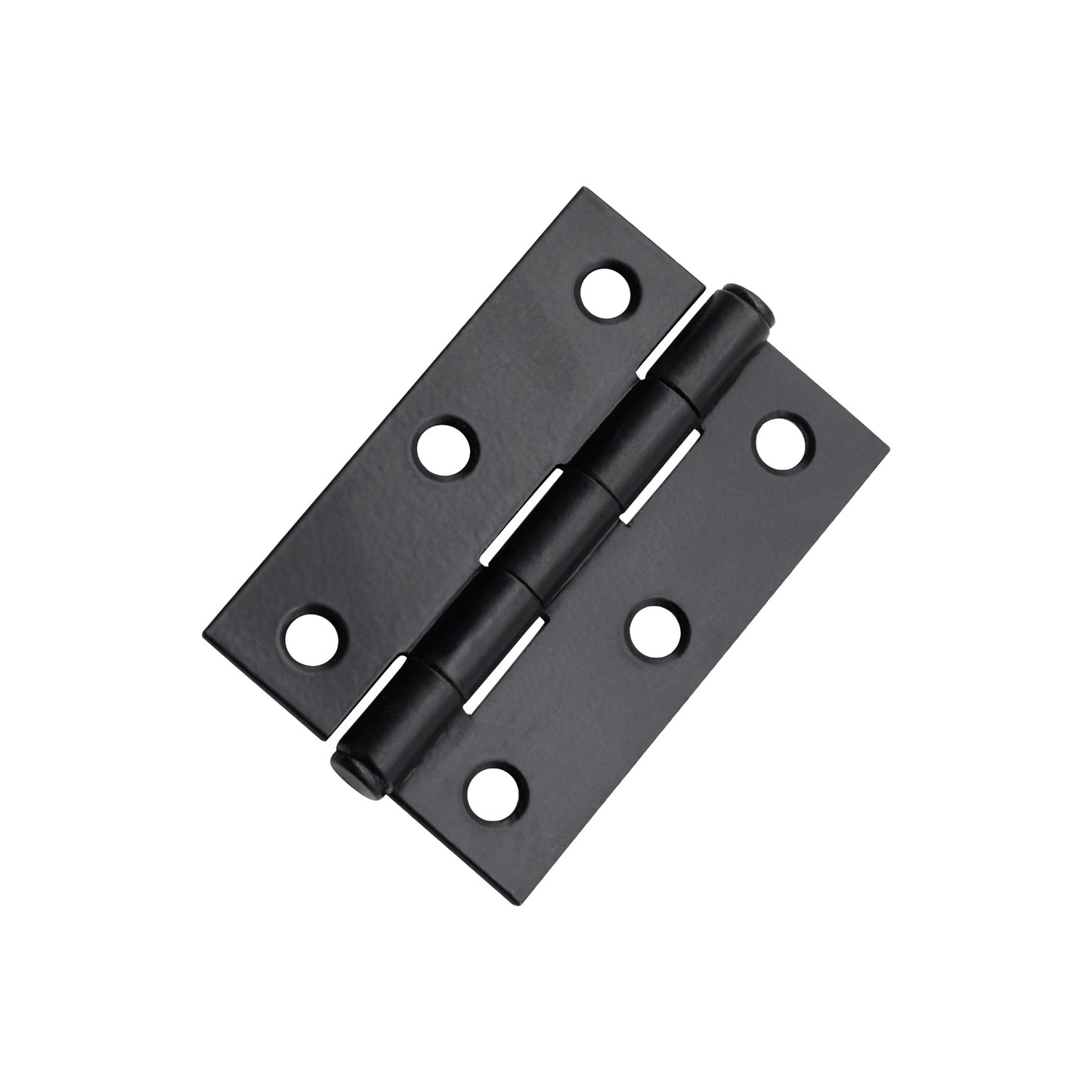 NON CE Mild Steel Butt Hinges - Matt Black