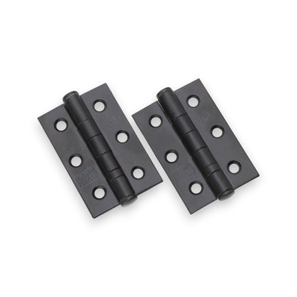 CE7 Mild Steel BB Butt Hinge - Matt Black