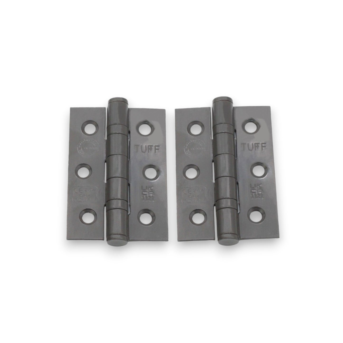 CE7 Mild Steel BB Butt Hinge - Gunmetal Grey