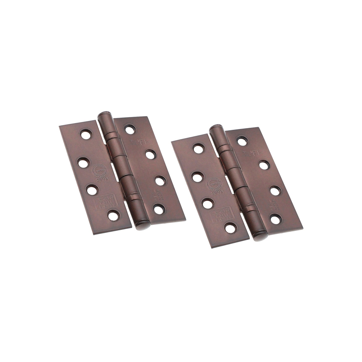 CE11 Mild Steel BB Butt Hinge - Aged Bronze