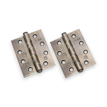 CE11 Mild Steel BB Butt Hinge - Antique Brass