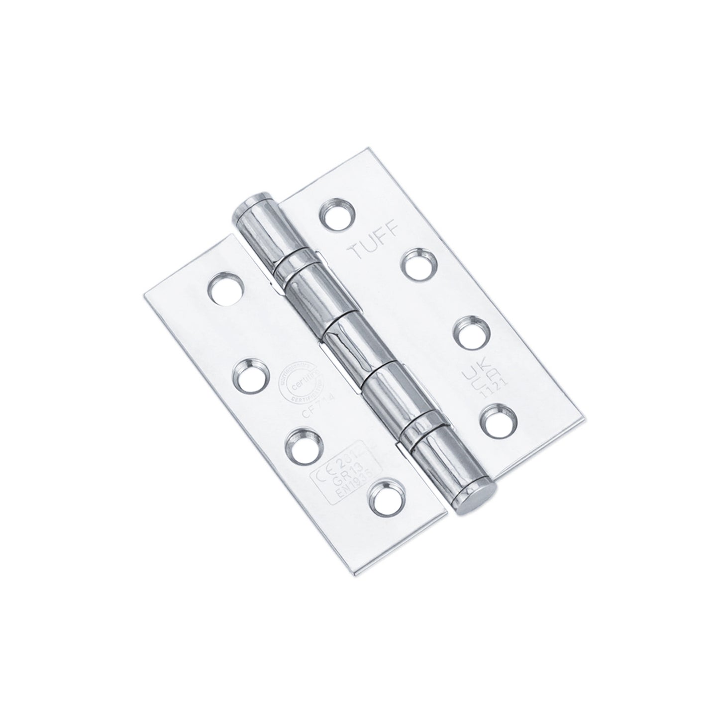 CE13 Stainless Steel BB Hinge - Polished Chrome