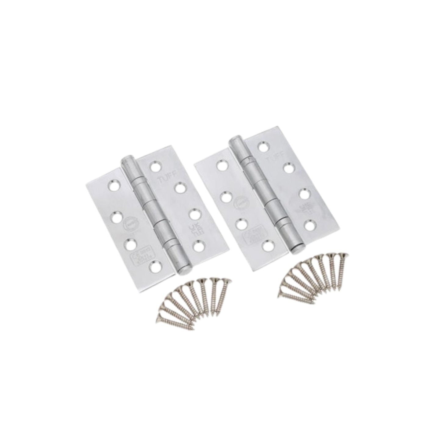 CE11 Mild Steel BB Butt Hinge - Satin Chrome