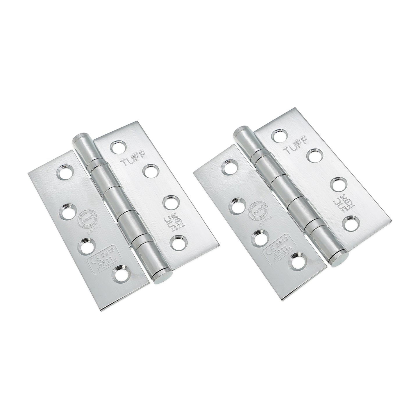CE11 Mild Steel BB Butt Hinge - Satin Chrome