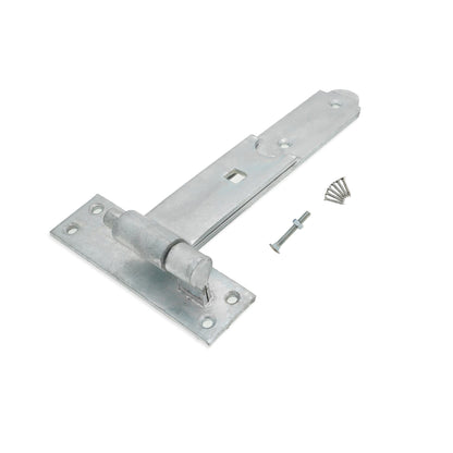 Hook and Band Hinge - Straight 8" - 200mm Galvanised