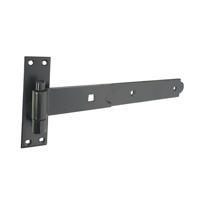 Hook and Band Hinge - Straight 12" - 300mm Black