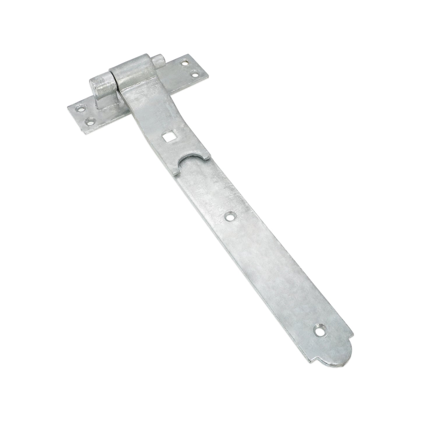 Hook and Band Hinge - Cranked 12" - 300mm Galvanised