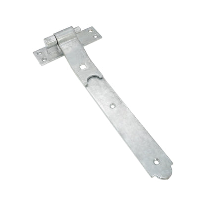 Hook and Band Hinge - Cranked 12" - 300mm Galvanised