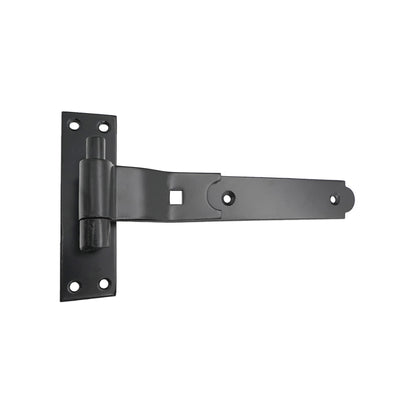 Hook and Band Hinge - Cranked 10" - 250mm Black