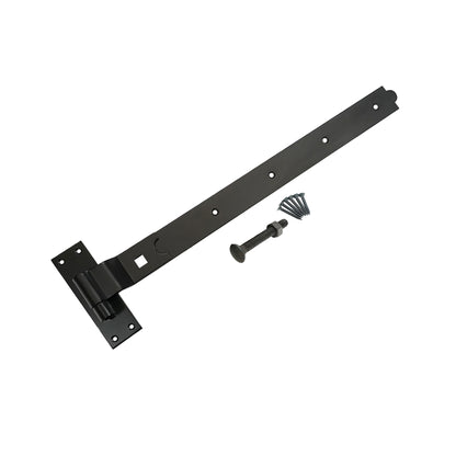Hook and Band Hinge - Cranked 24" - 600mm Black