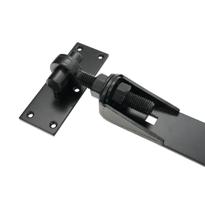 Hook and Band Hinge - Adjustable 8" - 200mm Black