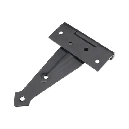 Decorative 6" Hinge Black