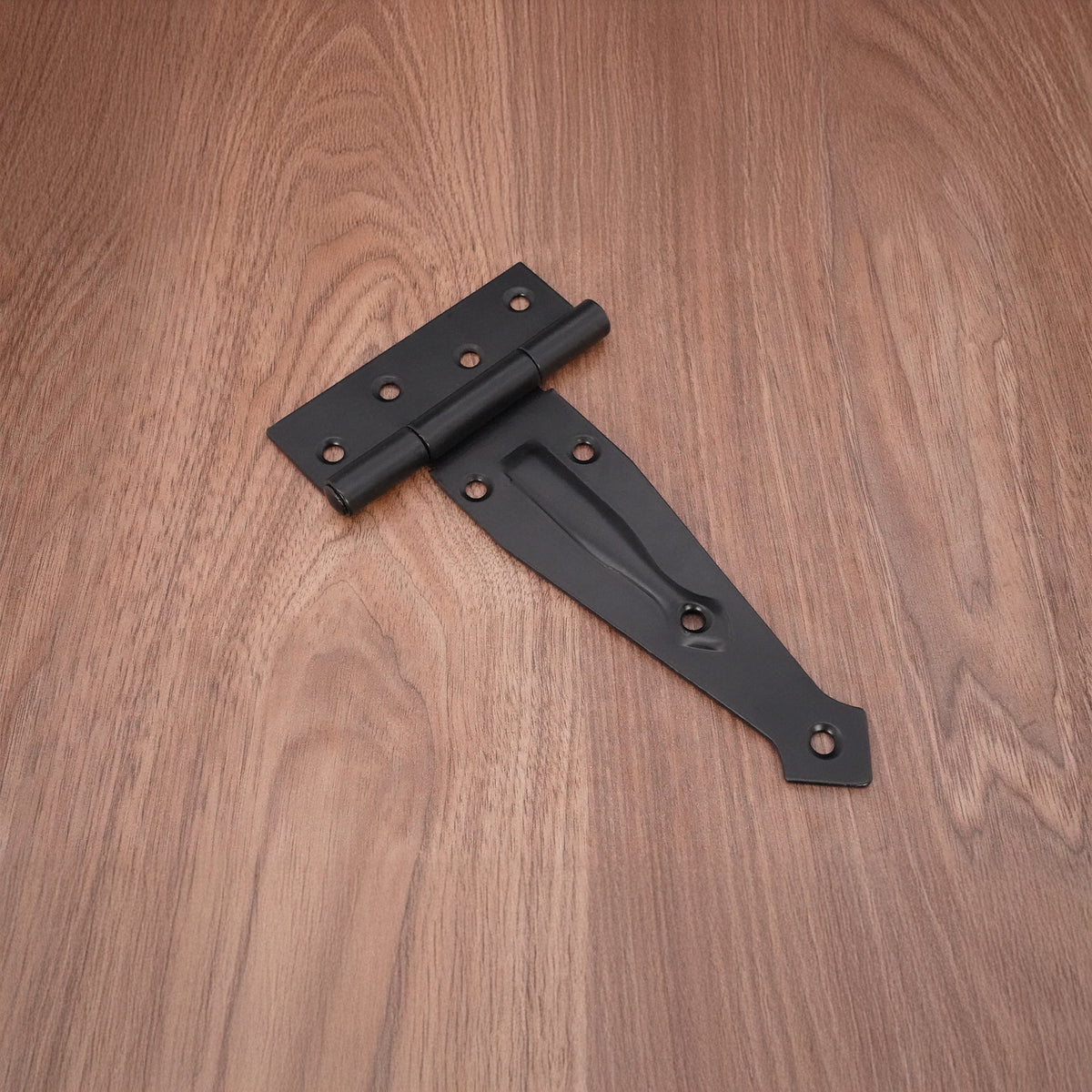 Decorative 6" Hinge Black