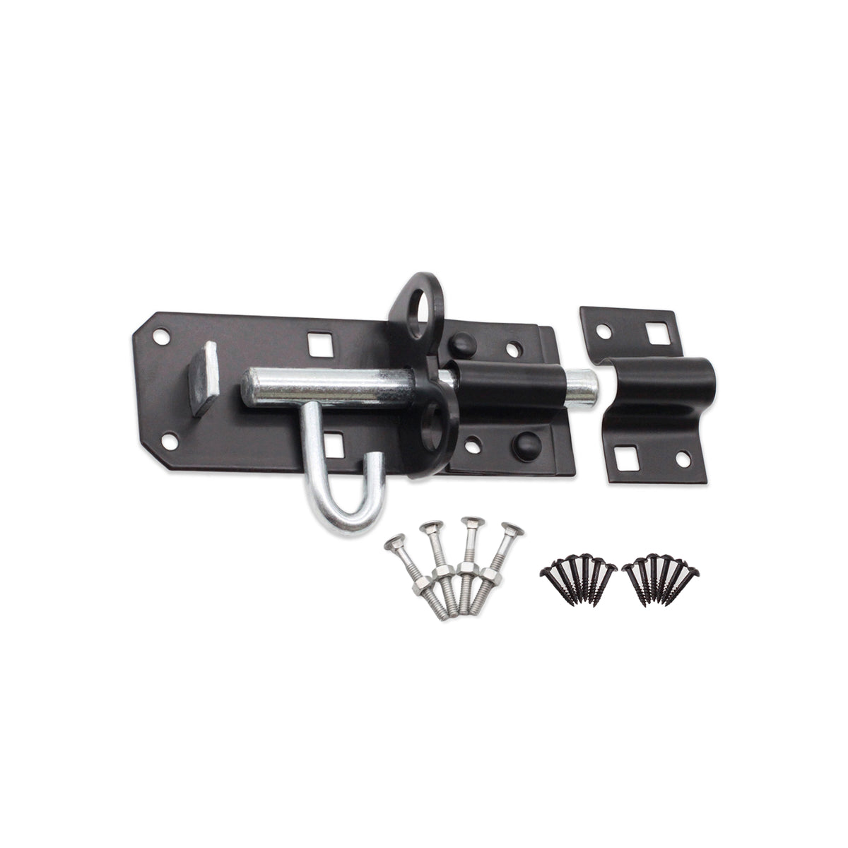 Iron Brenton Bolt 4" Black