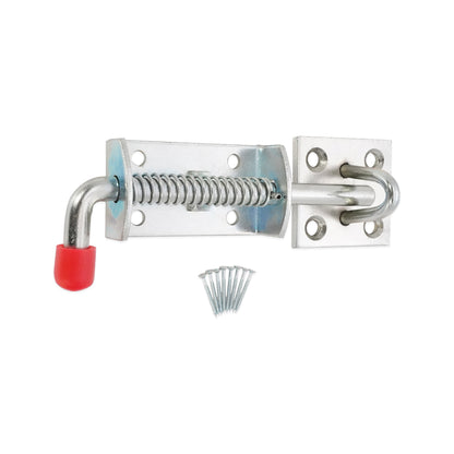 Spring Loaded Bolt Zinc 6" - 150mm