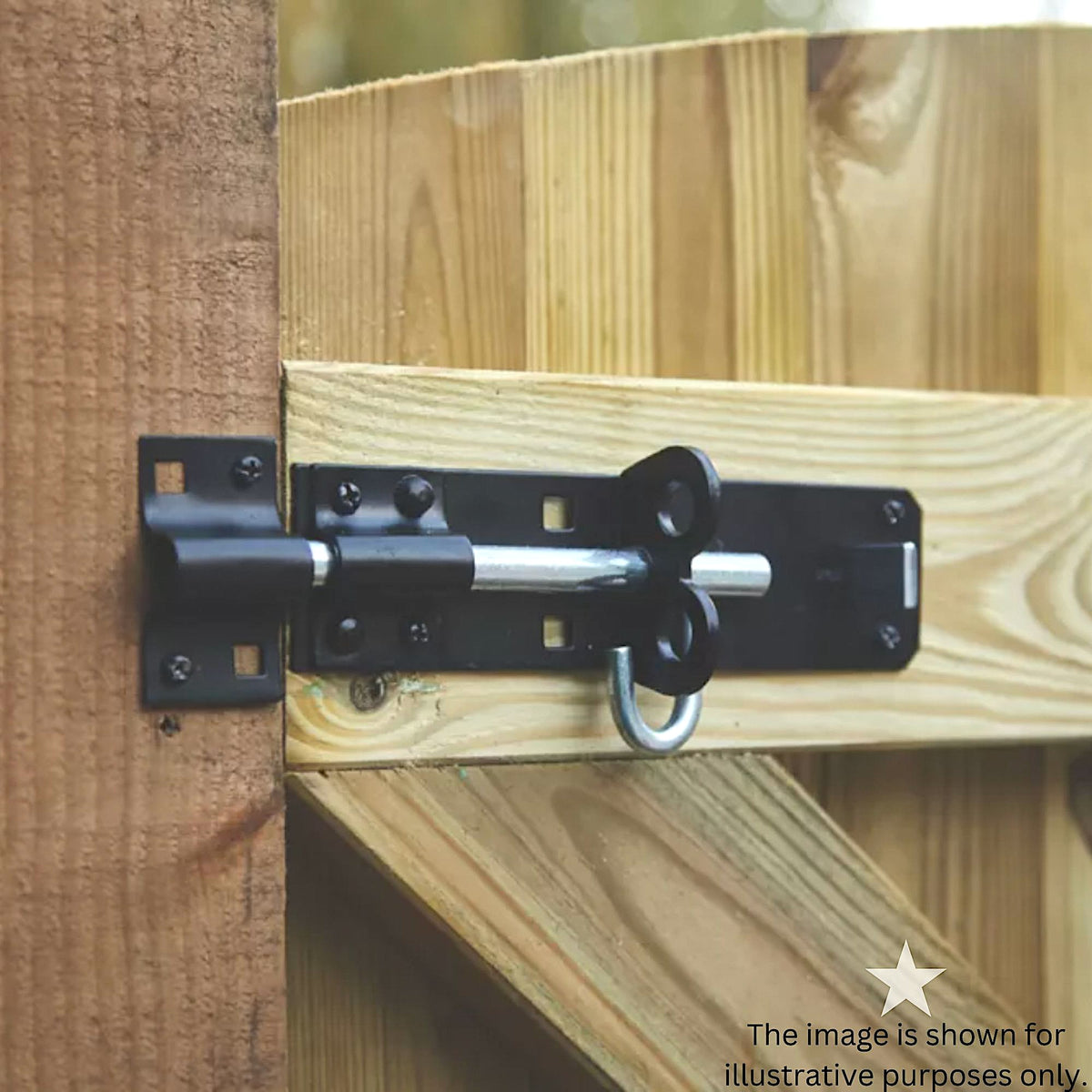 Iron Brenton Bolt 6" Black