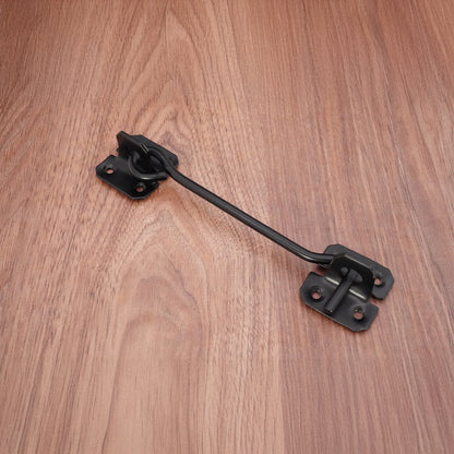 Iron cabin Hook Black 6" - 150mm