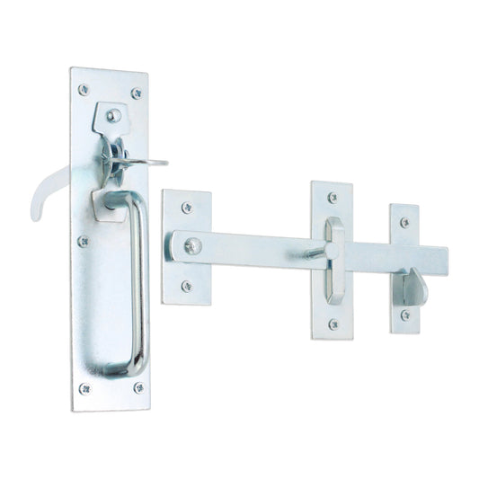 Iron Suffolk Latch Zinc