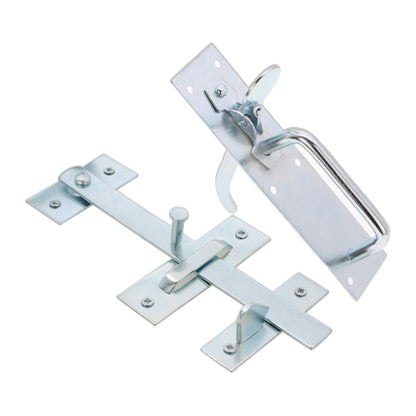 Iron Suffolk Latch Zinc