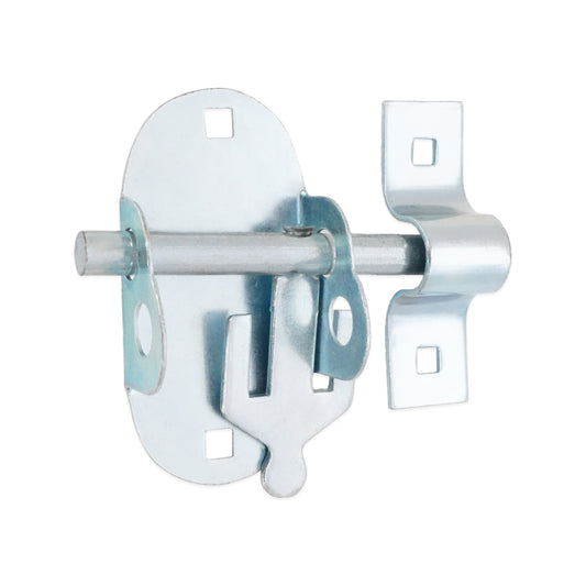 Iron Oval Pad Bolt Zinc