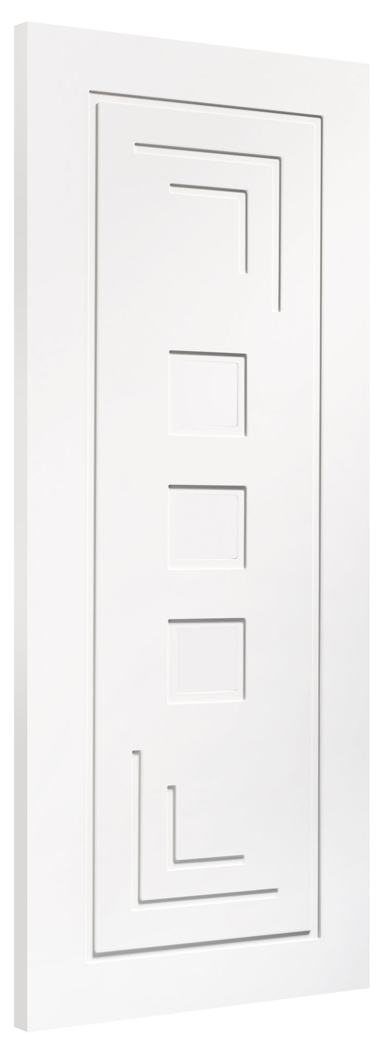 Altino Internal White Primed with Clear Glass 3d