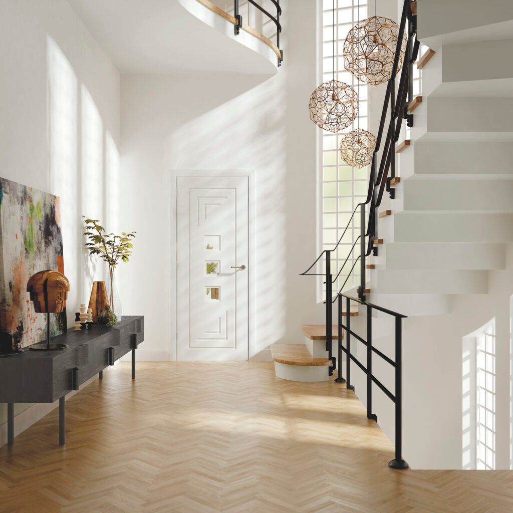 Altino Internal White Primed with Clear Glass