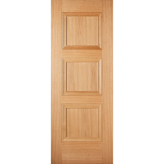 Amsterdam Pre-Finished Oak Fire Door