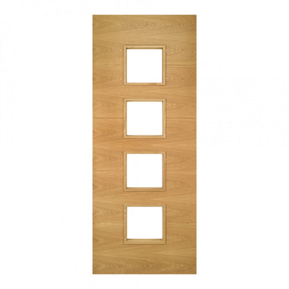 Augusta Glazed Interior Oak Door