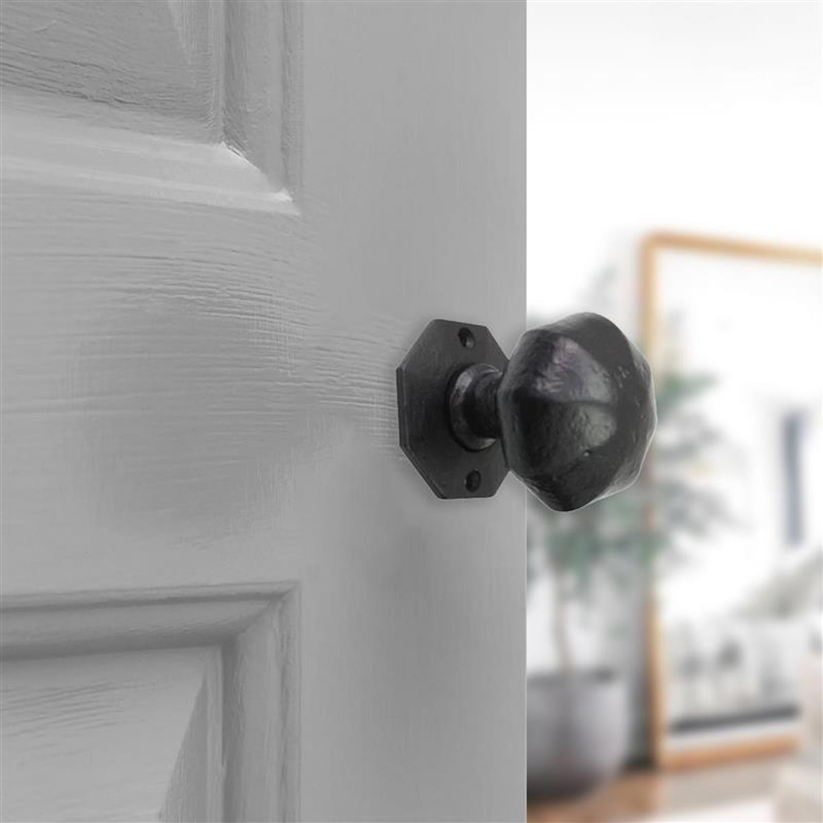 Octagonal Rim/Mortice Door Knob