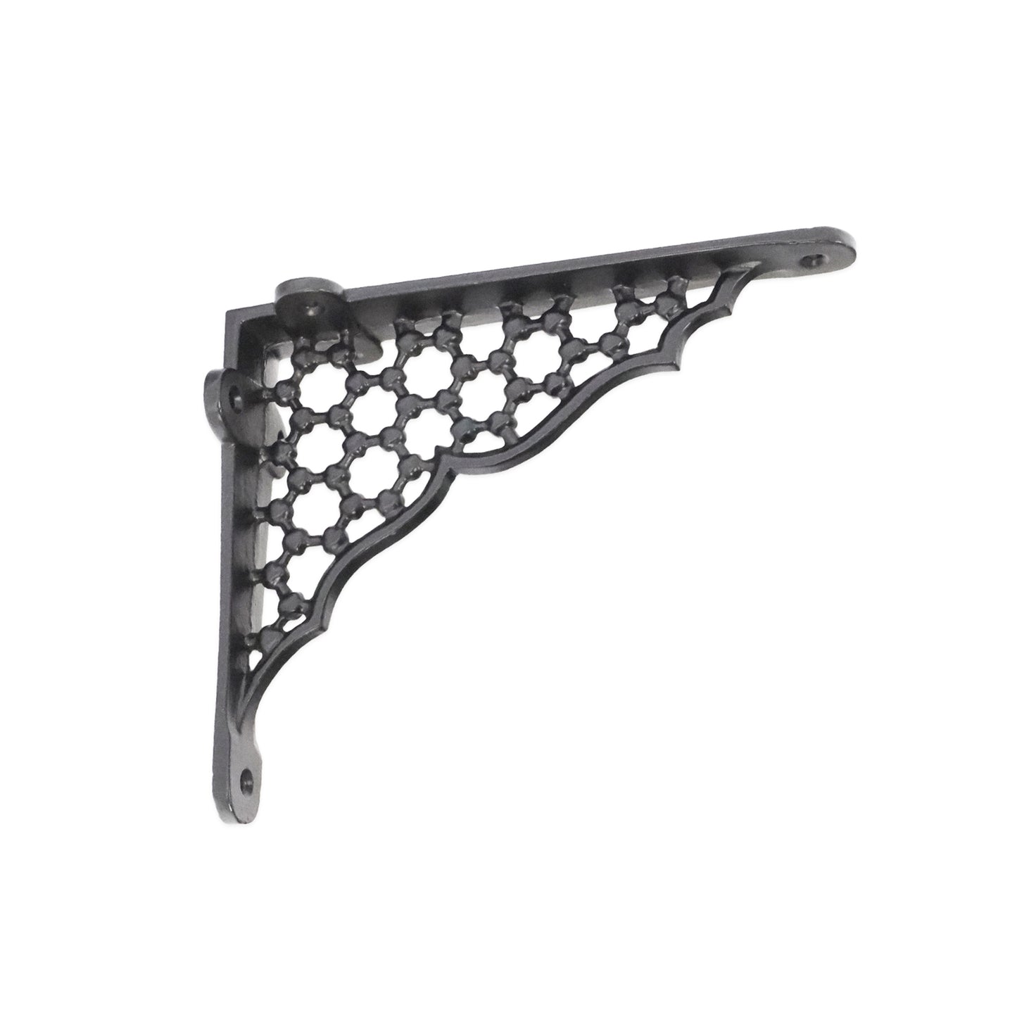 Honeycomb Shelf Bracket Black (Sold in Pairs)