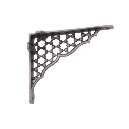 Honeycomb Shelf Bracket Pewter (Sold in Pairs)