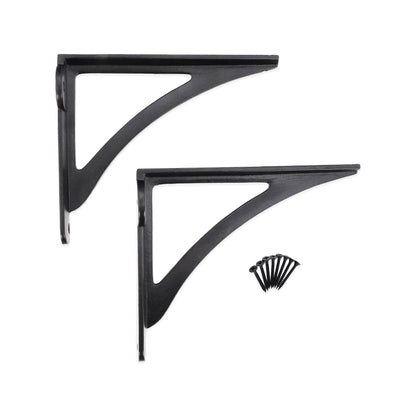 Victorian Ironbridge Shelf Bracket Black (Sold in Pairs)