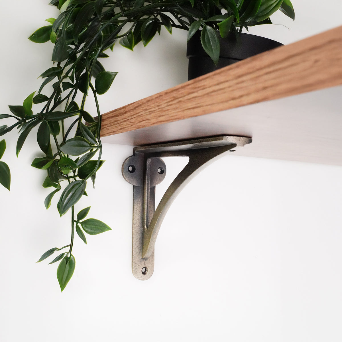 Victorian Ironbridge Shelf Bracket Matt Antique (Sold in Pairs)