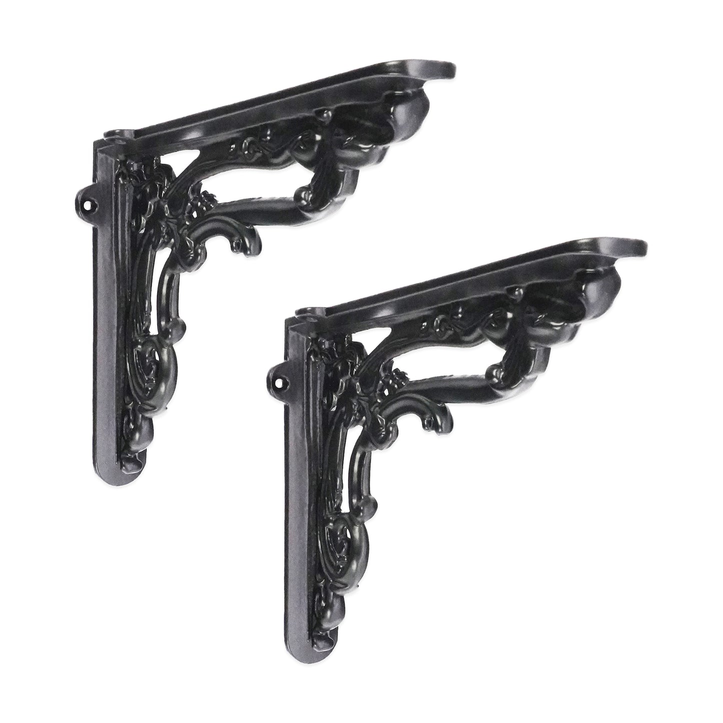 Apple Shelf Bracket Black (Sold in Pairs)