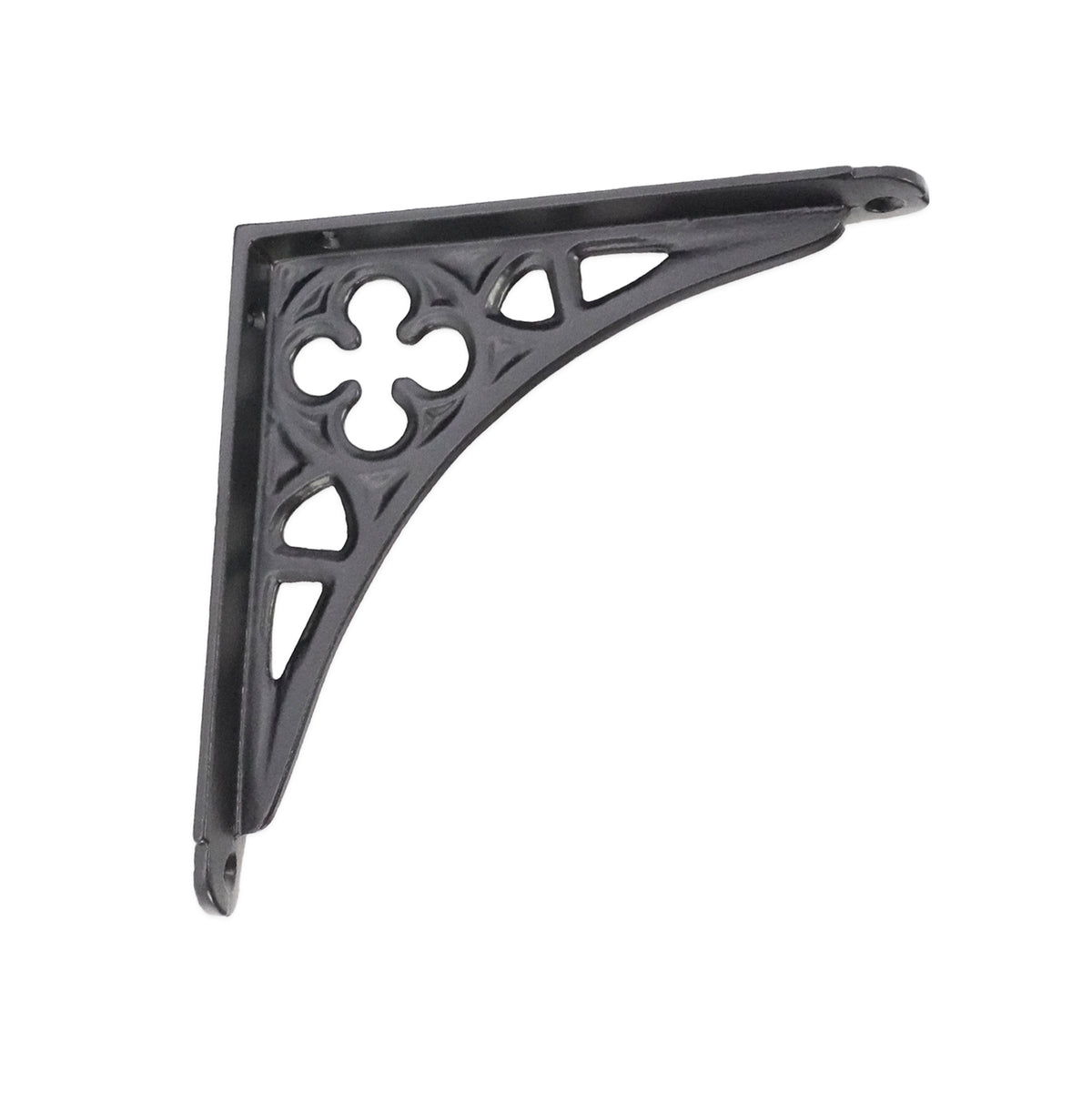 Victorian Gothic Shelf Bracket Black (Sold in Pairs)