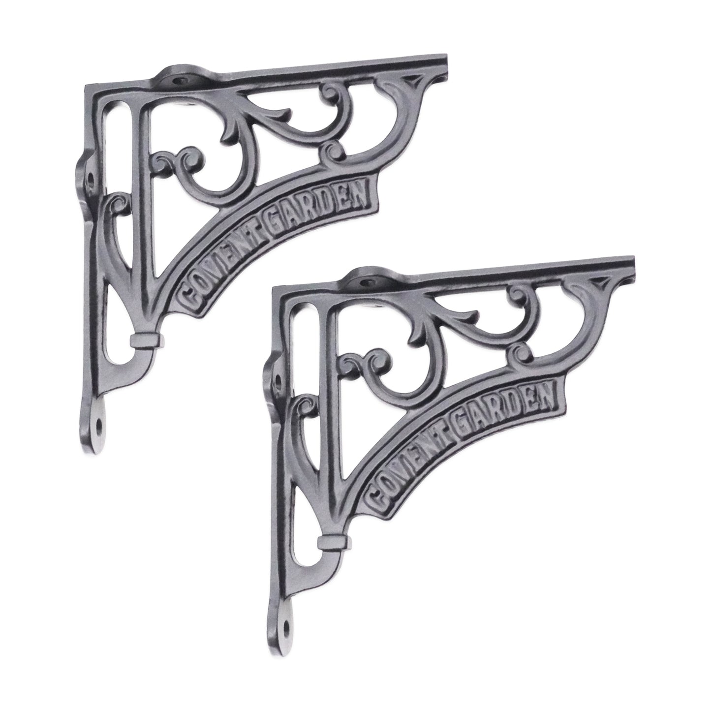 Covent Garden Shelf Bracket Black (Sold in Pairs)