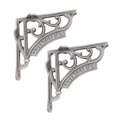 Covent Garden Shelf Bracket Pewter (Sold in Pairs)