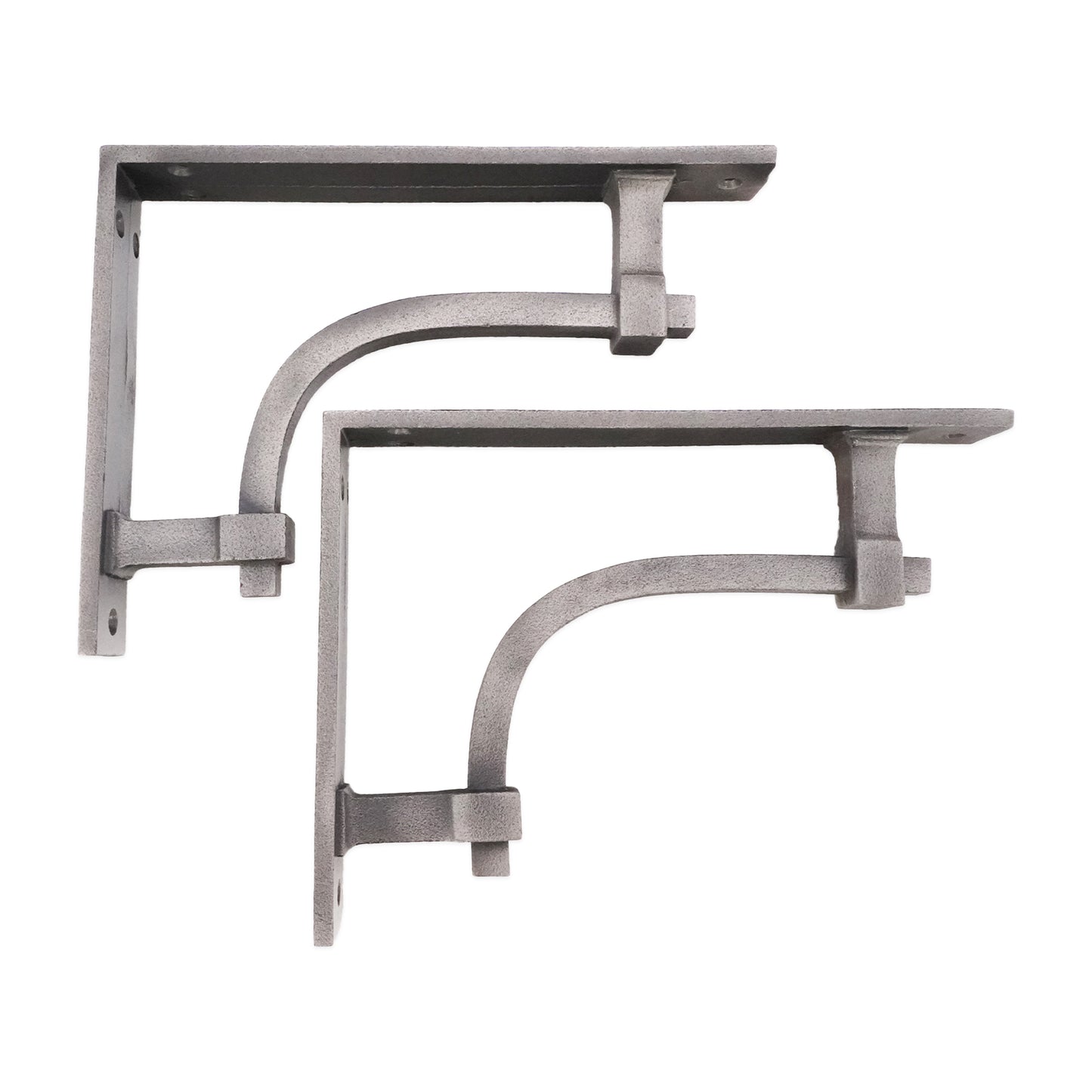 Industrial Shelf Bracket Pewter (Sold in Pairs)